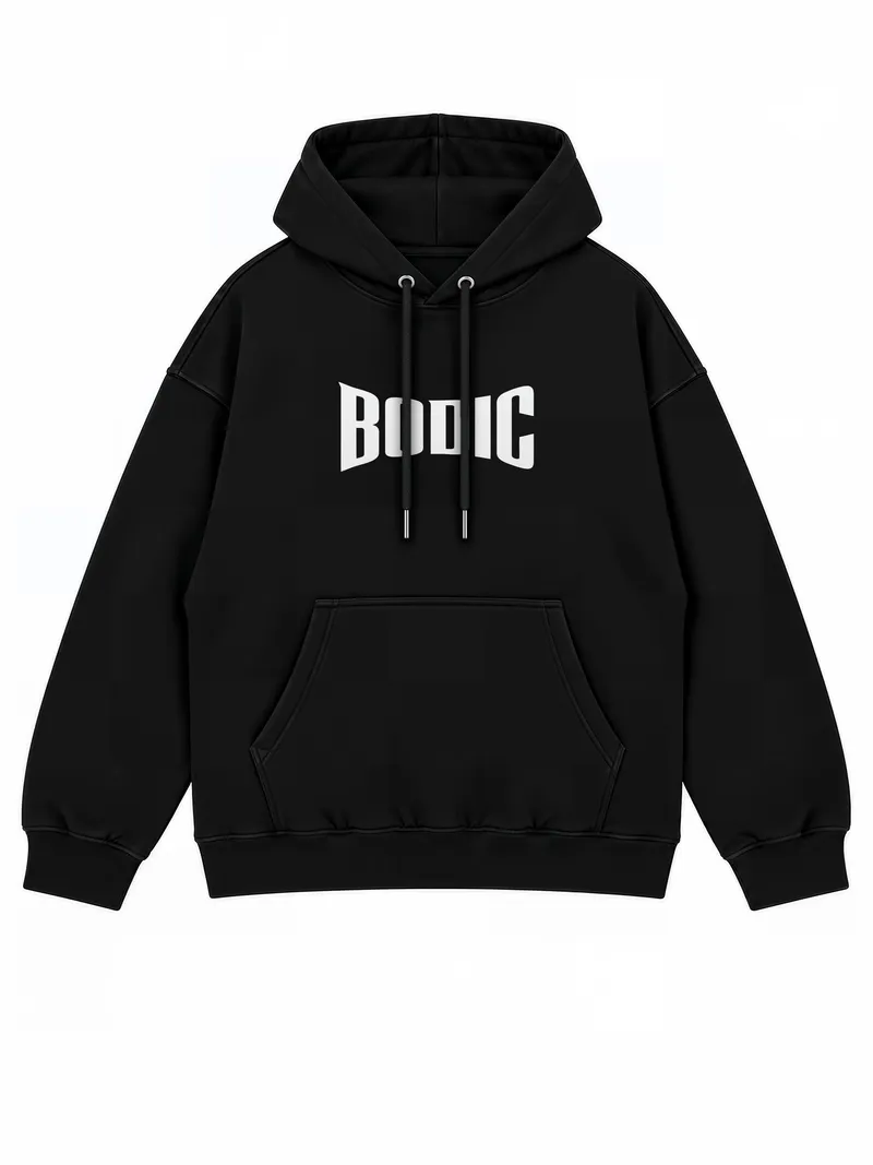 BODIC Black Panther Graphic Oversized Hoodie – 420 GSM Heavyweight